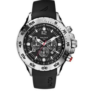 MEN’S NAUTICA CHRONOGRAPH WATCH - BLACK N14536G